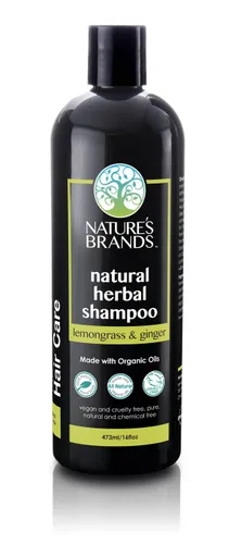 Miniatura 30 de Champú natural de Herbal Choice Mari (lavanda y caléndula, botella de 16 onzas líquidas) - Hecho con ingredientes orgánicos - Sin productos químicos