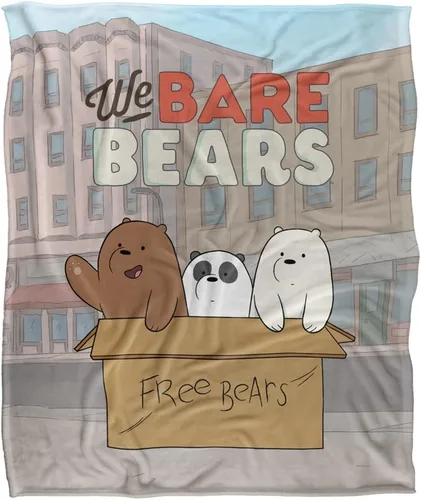 Miniatura 2 de We Bare Bears Baby Bears - Manta con licencia oficial de Silky Touch Super Soft de 50 x 60 pulgadas