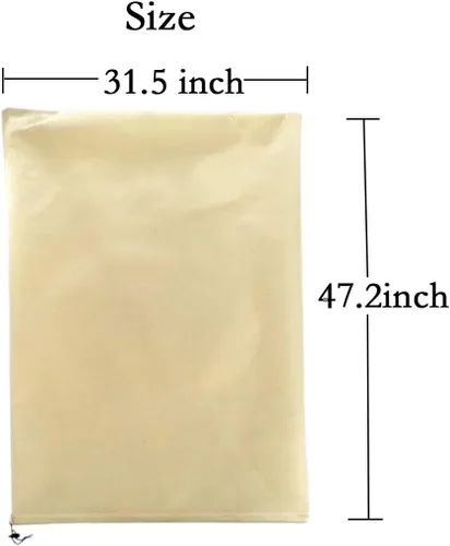 Miniatura 8 de gardtree Cubiertas de protección contra heladas para plantas más gruesas de 31.5 x 47.2 pulgadas, paquete de 3 unidades, 2.4 oz/yd², cubiertas