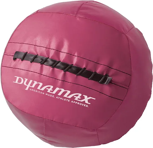 Miniatura 23 de Dynamax Standard Medicine Ball, 4–30 lb Soft Shell Wall Ball, 14-Inch Weighted Exercise Ball for Strength Training, Core Workouts, Conditioning &