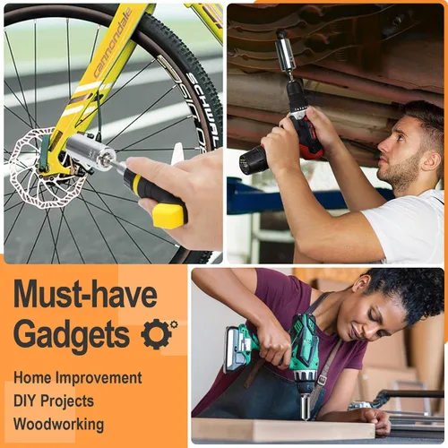 Miniatura 6 de Regalos para el Día del Padre de parte de hija, hijo, esposa, herramientas de enchufe súper universales para hombres, juego de agarre con adaptador