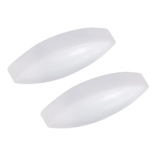 Miniatura 9 de MECCANIXITY Agitador magnético mezclador barra de agitación 45 mm (1.77 ") x15 mm forma de oliva imán de recubrimiento blanco para laboratorio 2