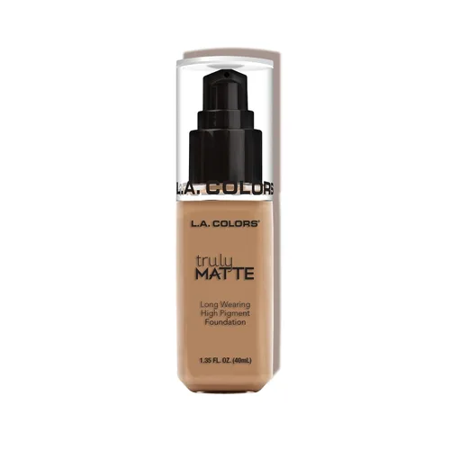 Miniatura 10 de L.A. Colors Base Mate Verdadera, Bronceado Profundo CLM361 (Paquete de 2)
