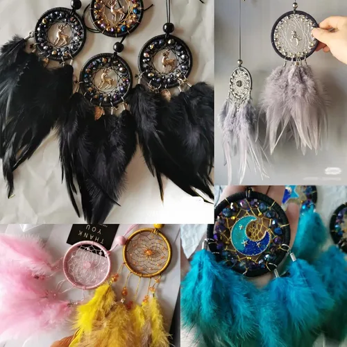 Miniatura 3 de Happy Feather 200 piezas de plumas de gallo para manualidades, plumas de faisán natural de 5 a 7 pulgadas, aretes colgantes de bricolaje