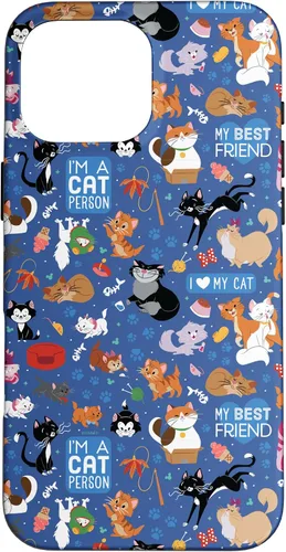 Miniatura 19 de Disney Carcasa para iPhone 17, diseño de gatos I Love My Cat