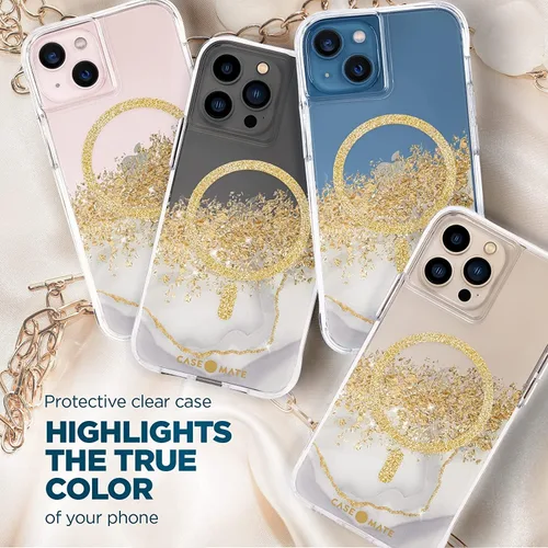 Miniatura 2 de Case-Mate - Karat Marble - Funda MAGSAFE para iPhone 13 Pro Max - Compatible con accesorios MAGSAFE y carga - Protección contra caídas de 10 pies