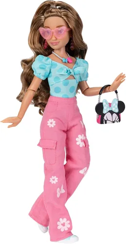 Miniatura 8 de Disney ily 4EVER Muñecas Minnie de 11.5 pulgadas de alto con 13 puntos de articulación, dos trajes completos para mezclar y combinar y anillo