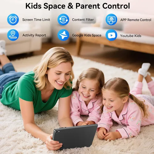 Miniatura 8 de Topsand Tablet Android 15 de 8 pulgadas con ranura para tarjeta SIM Tablet Teléfono Celular Desbloqueado con 4G LTE Octa Core 12GB RAM 64GB ROM 2TB