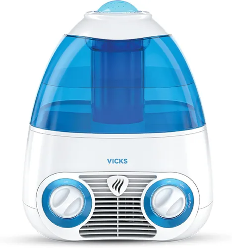 Vicks Humidificador de niebla fría filtrada Starry Night, habitaciones medianas a grandes, tanque de 1 galón - Humidificador de niebla fría para