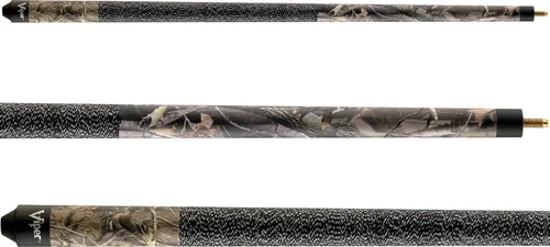 Viper Signature - Taco de billar/piscina de 57 pulgadas, 2 piezas, camuflaje Realtree Hardwoods HD, 19 o 20 onzas (el peso variará)
