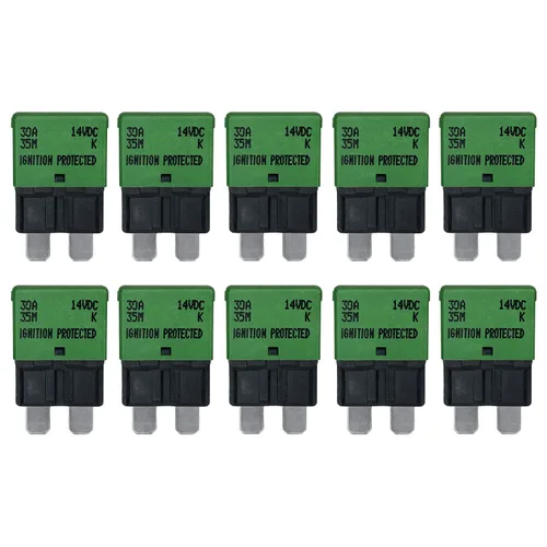Miniatura 24 de Fusible de disyuntor ATC/ATO de reinicio automático de 30 amperios para automóvil, RV, automóvil, camión, protección de batería, reinicio