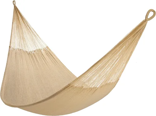 Miniatura 4 de Yellow Leaf Hammocks - Hamaca tejida a mano de tamaño doble, con capacidad para 1 a 2 personas, 400 libras máximo, resistente a la intemperie, Big