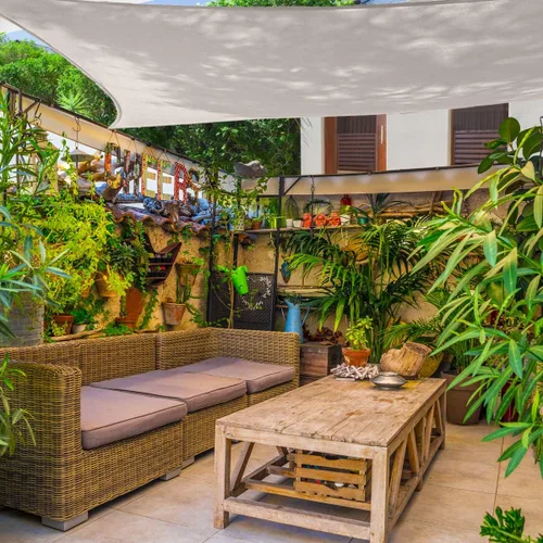 Miniatura 9 de AsterOutdoor - Toldo parasol rectangular de 16 x 20 pies, Toldo con bloqueador ultravioleta para patio, patio trasero, césped, jardín, actividades