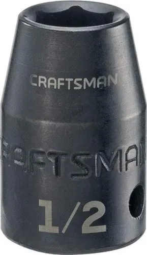 Miniatura 5 de Llave de impacto poco profundo CRAFTSMAN, SAE, accionamiento de 1/2 pulgada, 7/16 pulgadas (CMMT15849)