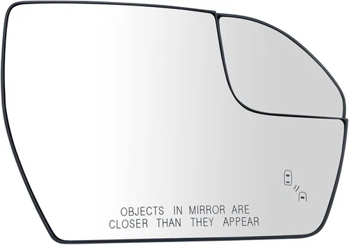 Miniatura 109 de TRQ Cristal de espejo izquierdo compatible con Chevrolet Silverado 1500 GMC Sierra 1500 2019-2021