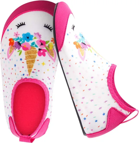 Miniatura 4 de Joinfree - Zapatos acuáticos de natación para niños y niñas, calcetines acuáticos de secado rápido, zapatos con sensación de pies descalzos