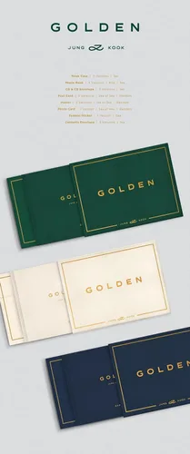 Miniatura 2 de Jungkook BTS - Álbum de oro (3 vers.)