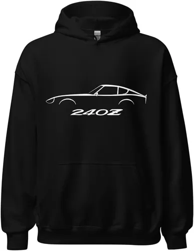 Datsun 240z Silhouette S30 Vintage JDM Car Sudadera con capucha unisex