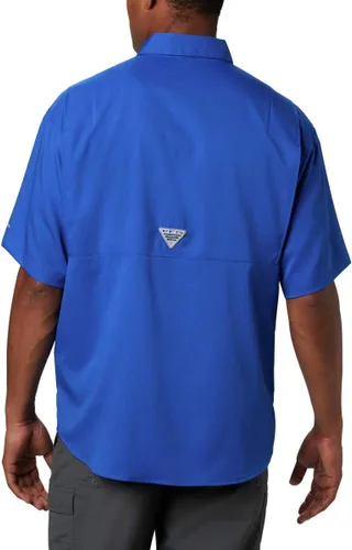 Miniatura 2 de Columbia NCAA Camisa Tamiami de Manga Corta para Hombre Universitaria Tallas Grandes y Altas Fla - Azul