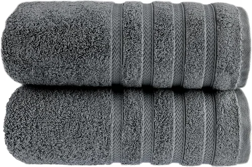 Miniatura 20 de HALLEY Paquete de 4 toallas de mano turcas de alta calidad (4 piezas) de 650 GSM, altamente absorbentes, súper suaves, 100% algodón, 4 toallas