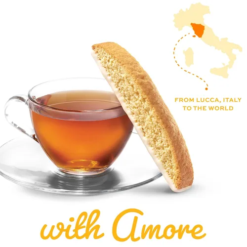 Miniatura 7 de Nonni's Limone Galletas de Biscotti de Limón con Glaseado – Aperitivo Italiano para la Hora del Té envuelto individualmente, crujiente horneado dos