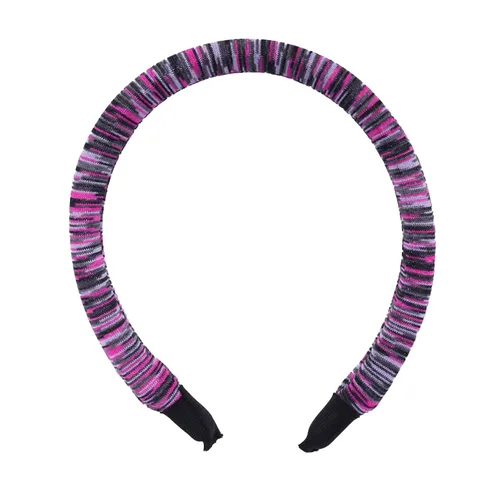Miniatura 13 de Motique Accessories Diadema acolchada negra para mujer