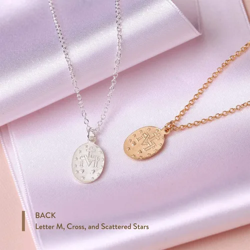 Miniatura 3 de BENIQUE Collar delicado para mujeres y niñas plata de ley 925 maciza o metales rellenos de oro de 14 quilates cadena fina colgante significativo