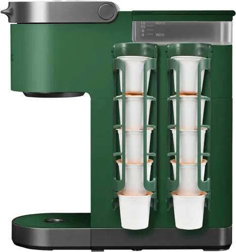 Miniatura 9 de STORAGENIE Soporte para cápsulas de café Keurig, montaje en pared lateral, almacenamiento de tazas K, perfecto para mostradores pequeños