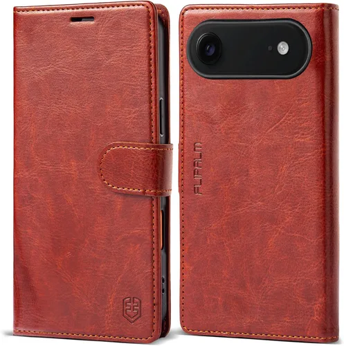 Miniatura 20 de Funda tipo cartera para iPhone 17 Pro Max con tarjetero de crédito, de piel sintética, con función atril, funda protectora a prueba de golpes