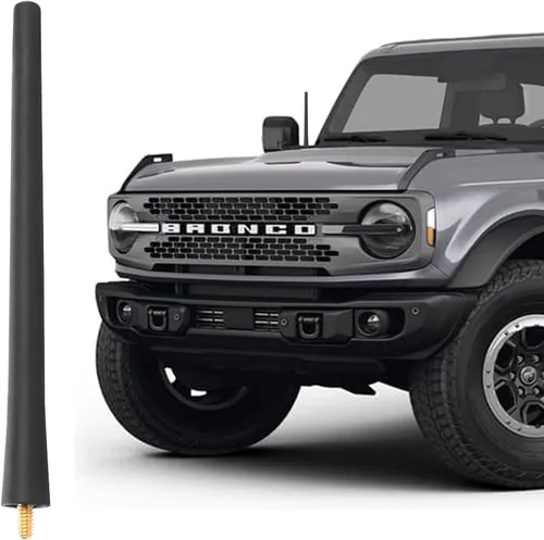 Miniatura 13 de KSaAuto Antena corta de 7 pulgadas compatible con Ford F-150 2009-2026, Ford F250 F350 2017-2026, accesorios de repuesto para camionetas F150 F-250