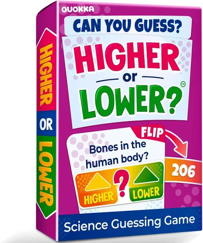 Miniatura 11 de QUOKKA Juegos de mesa de trivia para niños y adultos V2.0 - Juego de cartas de mesa para noche familiar 4xSet para adivinar preguntas divertidas