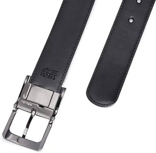 Miniatura 8 de Beltox - Cinturón reversible para hombre de 1.25 pulgadas de ancho y hebilla, estilo formal