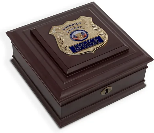 Miniatura 9 de Caja de escritorio medalla de la Guardia Costera de EE. UU. de Allied Frame Guardacostas