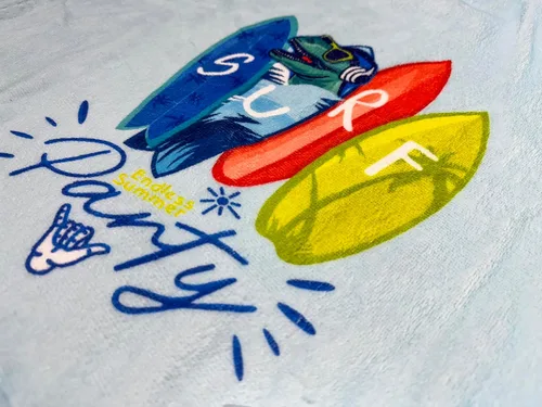 Miniatura 8 de Toalla de poncho de playa con capucha para niños, 100% algodón turco en el interior y microfibra de secado rápido en el exterior - Suave y Dinosaurio
