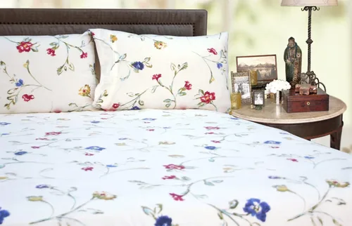 Miniatura 26 de Tribeca Living Sábanas de franela de algodón portugués tamaño King – Juego de sábanas de bolsillo profundo de 170 GSM para colchones de hasta 21 Ava