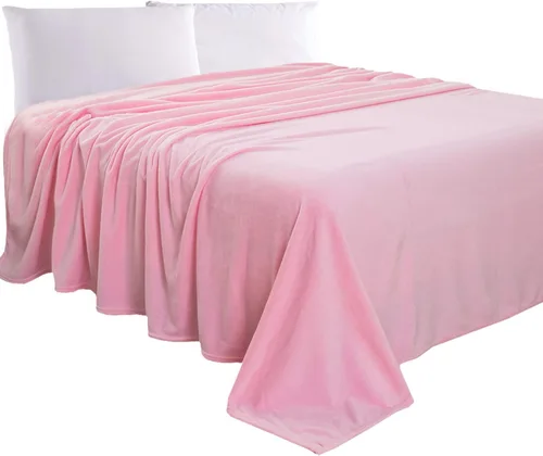 Miniatura 36 de Elegant Comfort Manta de Lujo con Sensación de Terciopelo, Manta Ligera para Todas las Estaciones, Ultra Suave, de Felpa de Forro Polar de Franela