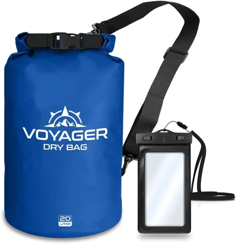 EcoGear FX Bolsa seca impermeable resistente serie Voyager – Bolsa de compresión duradera – Kayak, rafting, canotaje, senderismo, pesca y camping
