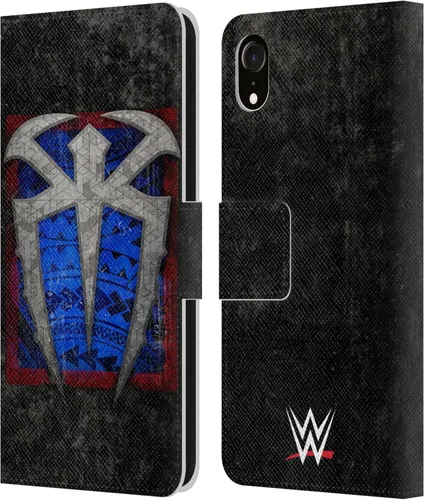 Miniatura 79 de Head Case Designs Officially Licensed WWE Distressed Logo Roman Reigns Leather Wallet Case Compatible with Apple iPhone 11