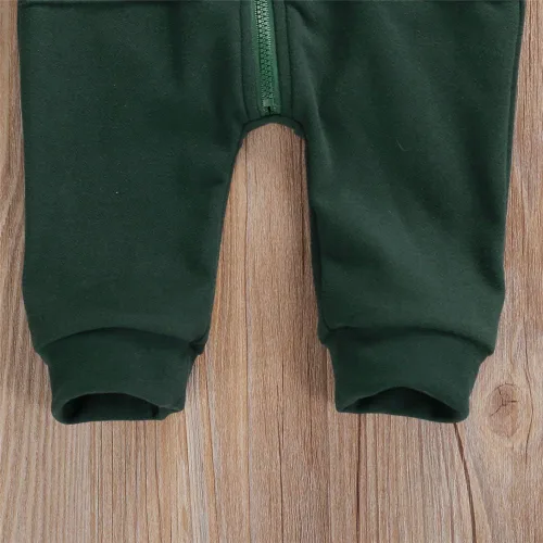Miniatura 19 de FYBITBO Mameluco con capucha y cremallera para bebés, niños y niñas, mameluco de manga larga para otoño e invierno, ropa cálida