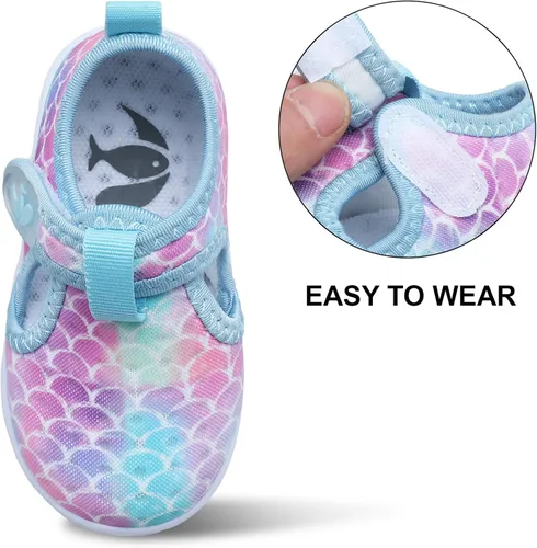 Miniatura 49 de FEETCITY Baby Boys Girls Water Sport Shoes Barefoot Kids Aqua Socks Quick-Dry Beach Swim Pool Shoes