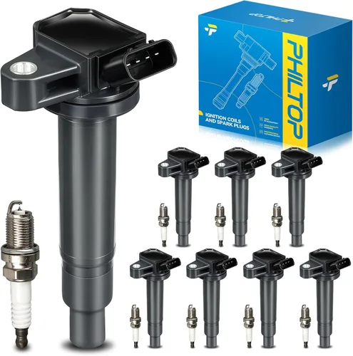 Miniatura 99 de PHILTOP UC12 Paquetes de Bobina de Encendido Compatibles con Chevrolet 1967-1974 Camaro, 1964-1973 Chevelle, Toyota 1991-1992 Pickup 2.4L, 1955-1974