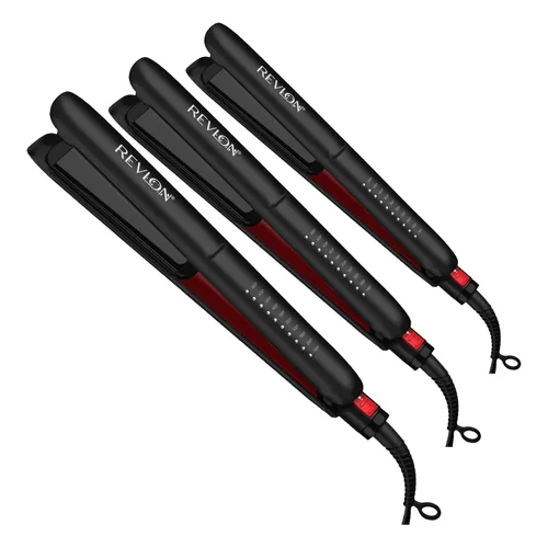 Miniatura 10 de REVLON Smoothstay Alisador de Cabello de 1 Pulgada - La plancha plana con infusión de aceite de coco ayuda a mejorar el brillo y la suavidad, reduce