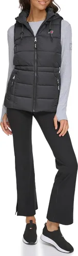 Miniatura 5 de Tommy Hilfiger Chaleco con capucha y cremallera completa para mujer