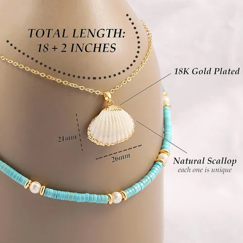 Miniatura 5 de CANEVINKA Collar con dije de moneda con placa de oro de 18 quilates para mujer, delicado, brújula, girasol, cadena personalizada, joyería en capas