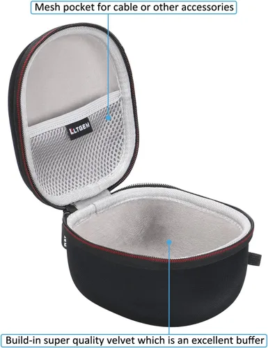 Miniatura 4 de LTGEM - Funda para Peltor Sport Tactical 100, 300 y 500, protector auditivo electrónico, bolsa de transporte protectora de almacenamiento duro