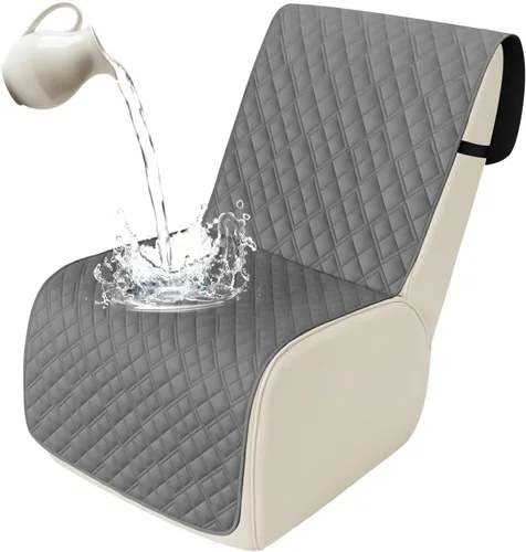 Miniatura 49 de Arfntevss Fundas de sofá modular reclinable, 100% impermeable, en forma de L, para sillón reclinable en forma de L, funda seccional lavable