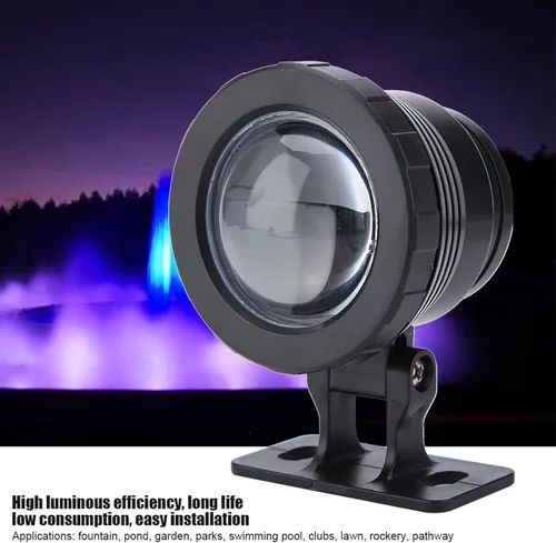 Miniatura 2 de Luces de estanque, LED sumergibles bajo el agua, coloridos focos de paisaje con control remoto para pecera, luces de fuente para peces, acuario, 5W