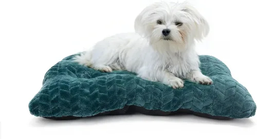 Miniatura 31 de Cama Lavable para Jaula de Perro de 18 Pulgadas Pequeña Antideslizante Impermeable Cálida Acogedora Suave para Mascotas Cachorros, Almohadas