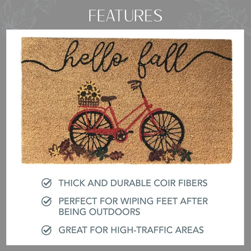Miniatura 4 de Elrene Home Fashions, Farmhouse Living Honey - Decoración Hello Fall Bike