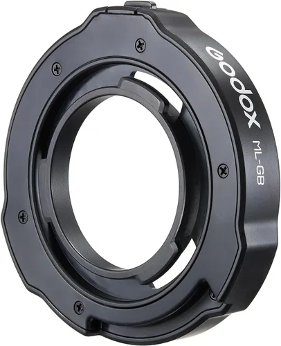 Miniatura 6 de Godox Adaptador de montaje Bowens ML-GB para Godox AD300Pro AD400Pro Flash Godox ML100Bi ML60IIBi ML30 ML60 luces de video que adoptan luz